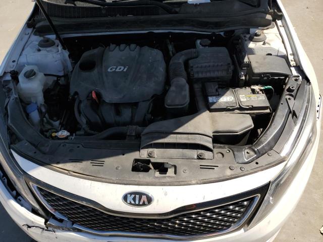 5XXGN4A74FG437851 - 2015 KIA OPTIMA EX WHITE photo 11