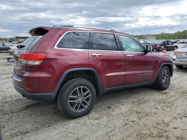 1C4RJFBG1HC802634 - 2017 JEEP GRAND CHER LIMITED BURGUNDY photo 3