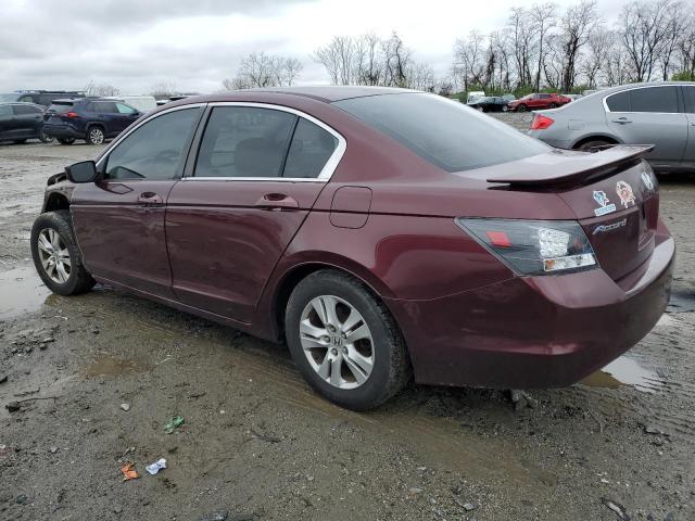 1HGCP2F43AA049057 - 2010 HONDA ACCORD LXP BURGUNDY photo 2