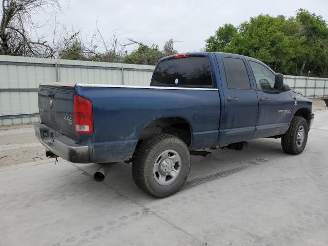 1D7KS28C56J172496 - 2006 DODGE RAM 2500 ST BLUE photo 3