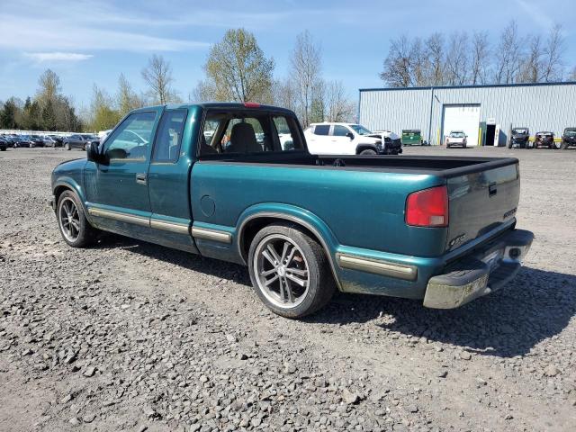 1GCCS19X5W8104460 - 1998 CHEVROLET S TRUCK S10 GREEN photo 2