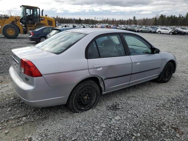 2HGES16453H912009 - 2003 HONDA CIVIC DX SILVER photo 3