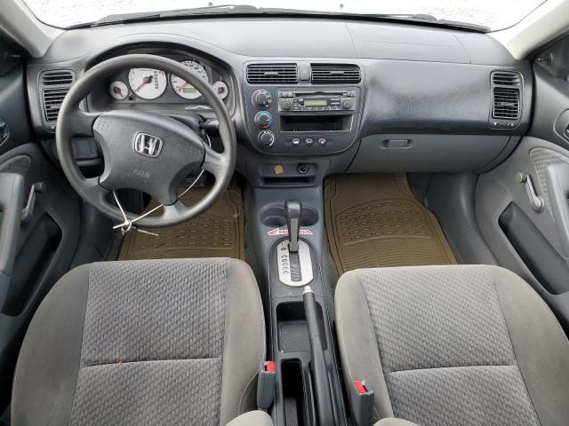 2HGES16453H912009 - 2003 HONDA CIVIC DX SILVER photo 8