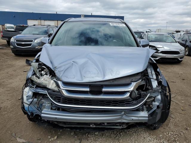 5J6RE4H79AL017181 - 2010 HONDA CR-V EXL SILVER photo 5