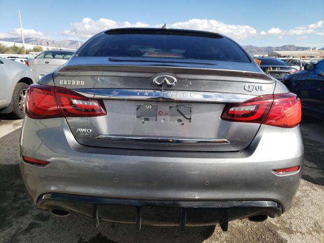 JN1BY1AP7JM180996 - 2018 INFINITI Q70 3.7 LUXE GRAY photo 6