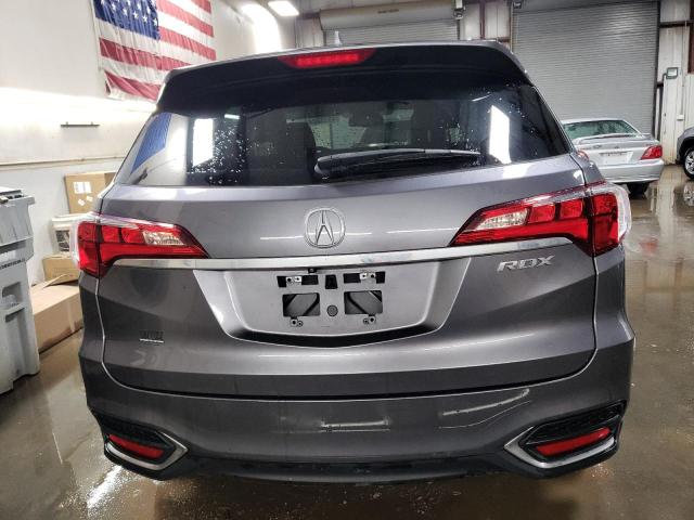 5J8TB3H37JL015250 - 2018 ACURA RDX GRAY photo 6