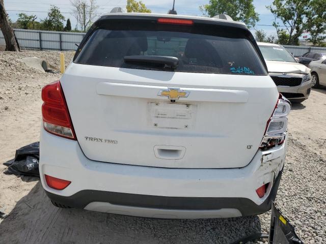 KL7CJPSB6JB610389 - 2018 CHEVROLET TRAX 1LT WHITE photo 6