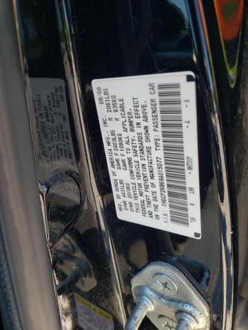 1HGCP26869A015077 - 2009 HONDA ACCORD EXL BLACK photo 12