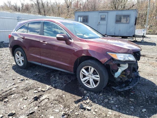 5J8TB4H38DL005305 - 2013 ACURA RDX BURGUNDY photo 4