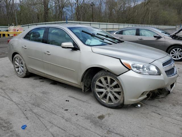 1G11G5SX1DF296858 - 2013 CHEVROLET MALIBU 3LT GOLD photo 4