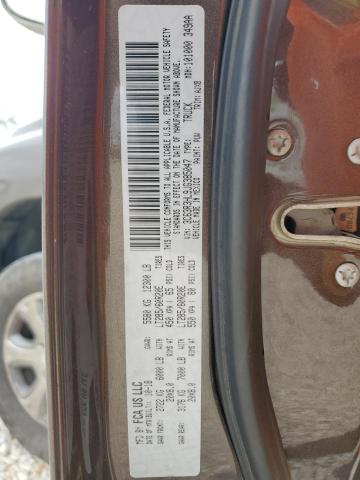 3C63R3HL9JG385047 - 2018 RAM 3500 SLT BROWN photo 12