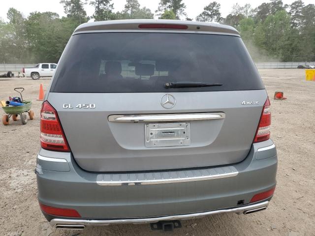 4JGBF7BE1CA795515 - 2012 MERCEDES-BENZ GL 450 4MATIC SILVER photo 6