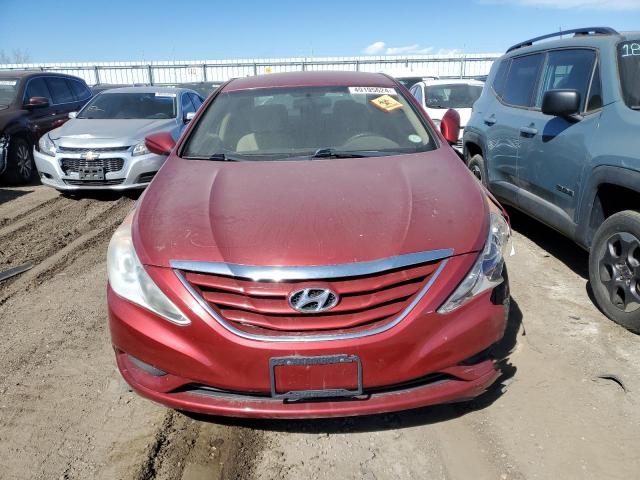 5NPEB4AC8BH092285 - 2011 HYUNDAI SONATA GLS RED photo 5