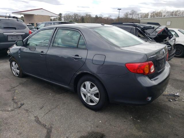 2T1BU40E89C191007 - 2009 TOYOTA COROLLA BASE GRAY photo 2