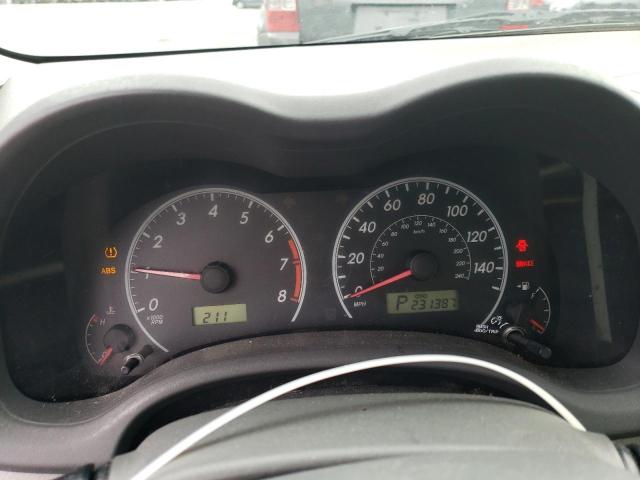 2T1BU40E89C191007 - 2009 TOYOTA COROLLA BASE GRAY photo 9