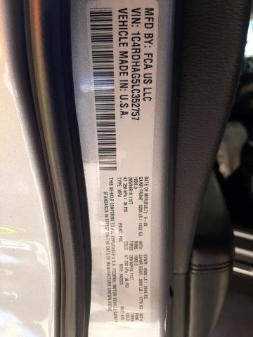 1C4RDHAG5LC352757 - 2020 DODGE DURANGO SXT SILVER photo 13