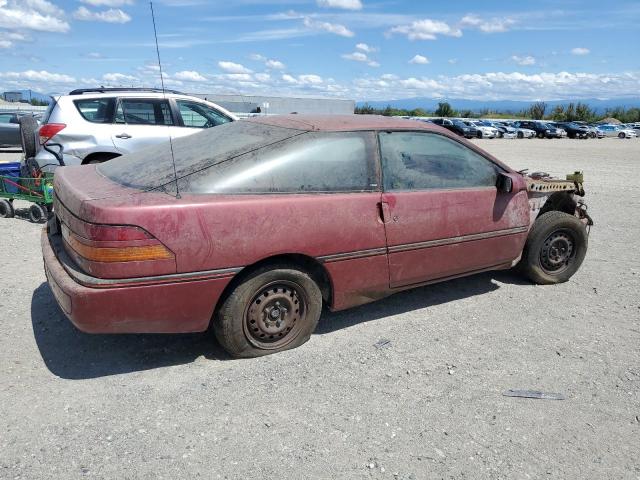 1ZVBT21C0K5179180 - 1989 FORD PROBE LX BURGUNDY photo 3