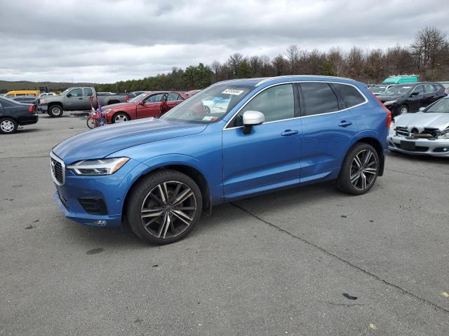 LYVA22RM8KB234277 - 2019 VOLVO XC60 T6 R-DESIGN BLUE photo 1