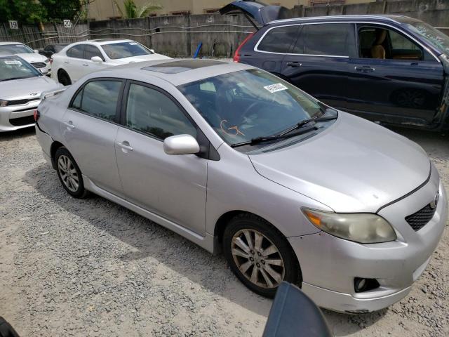 2T1BU4EE8AC323762 - 2010 TOYOTA COROLLA BASE GRAY photo 4