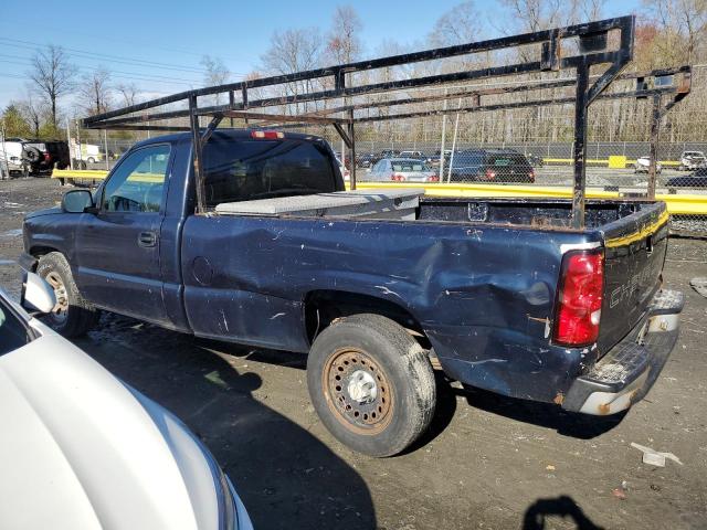 1GCEC14X27Z190447 - 2007 CHEVROLET SILVERADO C1500 CLASSIC BLUE photo 2