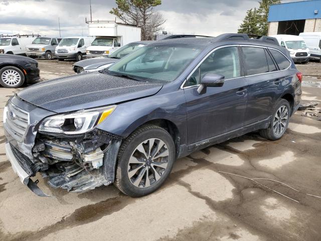 4S4BSENC4H3348196 - 2017 SUBARU OUTBACK 3.6R LIMITED BLUE photo 1