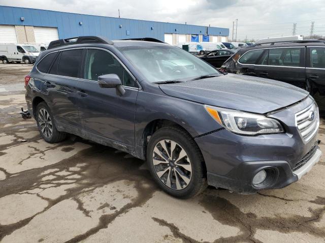 4S4BSENC4H3348196 - 2017 SUBARU OUTBACK 3.6R LIMITED BLUE photo 4