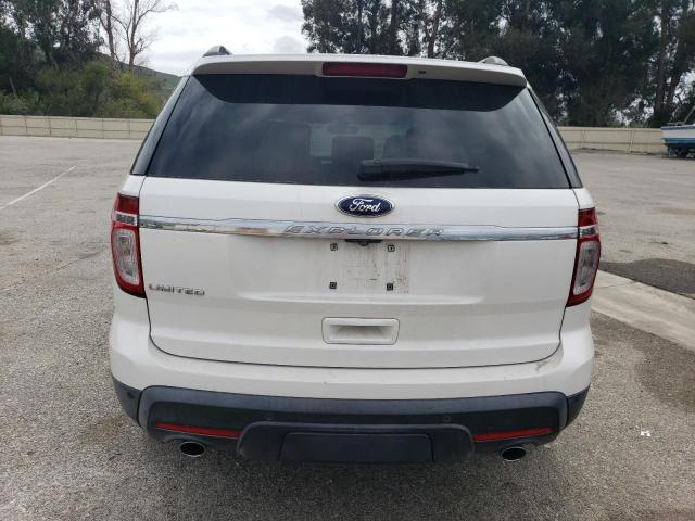 1FM5K7F82DGA17770 - 2013 FORD EXPLORER LIMITED WHITE photo 6