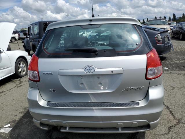 2T1KR32E63C079760 - 2003 TOYOTA COROLLA MA XR SILVER photo 6