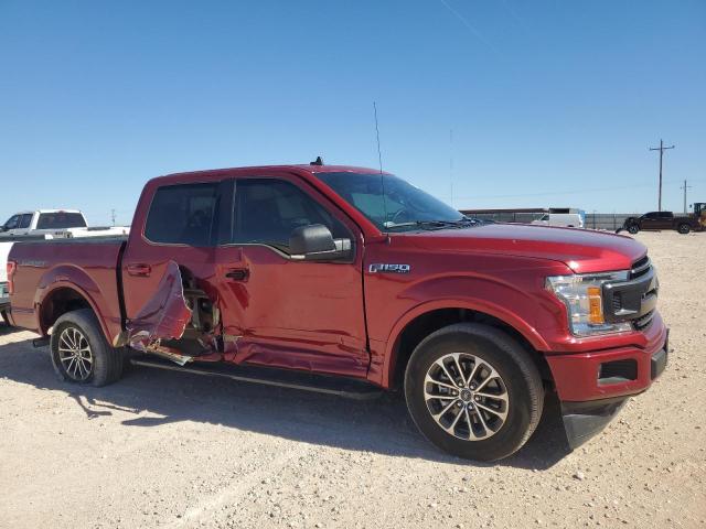 1FTEW1CP2KKE94162 - 2019 FORD F150 SUPERCREW RED photo 4