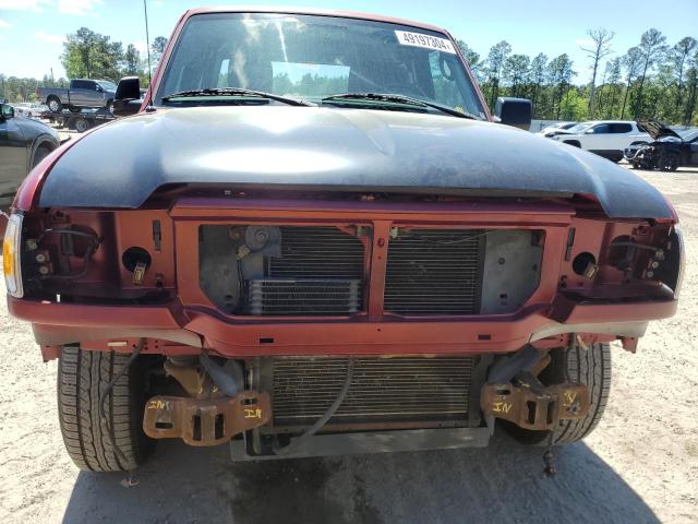 1FTKR4EE0APA31929 - 2010 FORD RANGER SUPER CAB RED photo 5