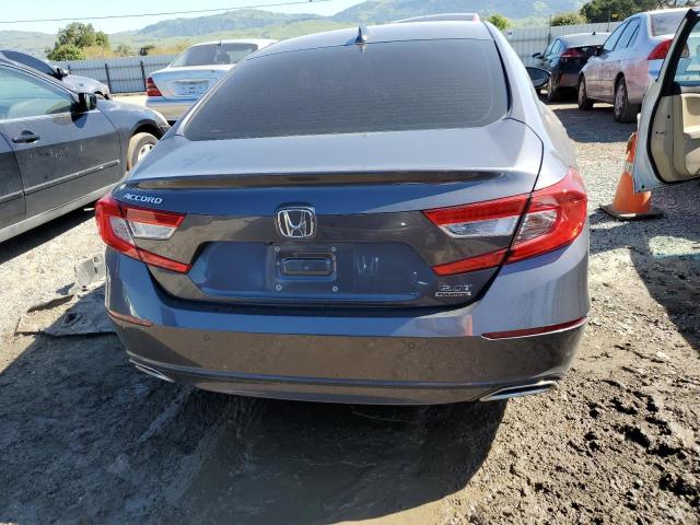1HGCV2F99KA031374 - 2019 HONDA ACCORD TOURING Сұр фото 6