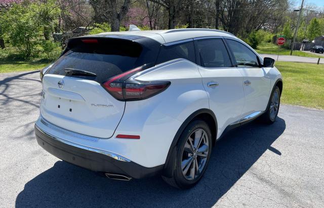 5N1AZ2MJXKN113206 - 2019 NISSAN MURANO S WHITE photo 4