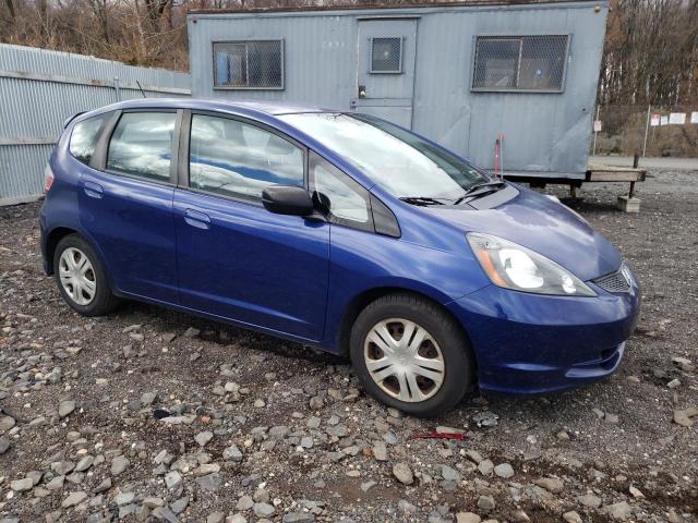 JHMGE87269S036717 - 2009 HONDA FIT BLUE photo 4