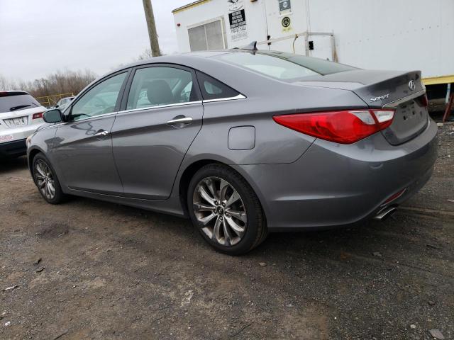 5NPEC4AC6BH291865 - 2011 HYUNDAI SONATA SE GRAY photo 2