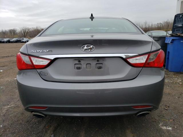 5NPEC4AC6BH291865 - 2011 HYUNDAI SONATA SE GRAY photo 6