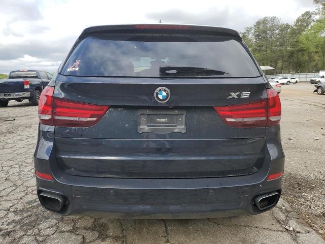 5UXKR0C32H0V78230 - 2017 BMW X5 XDRIVE35I BLUE photo 6