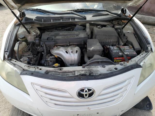 4T1BE46K37U558501 - 2007 TOYOTA CAMRY CE WHITE photo 11