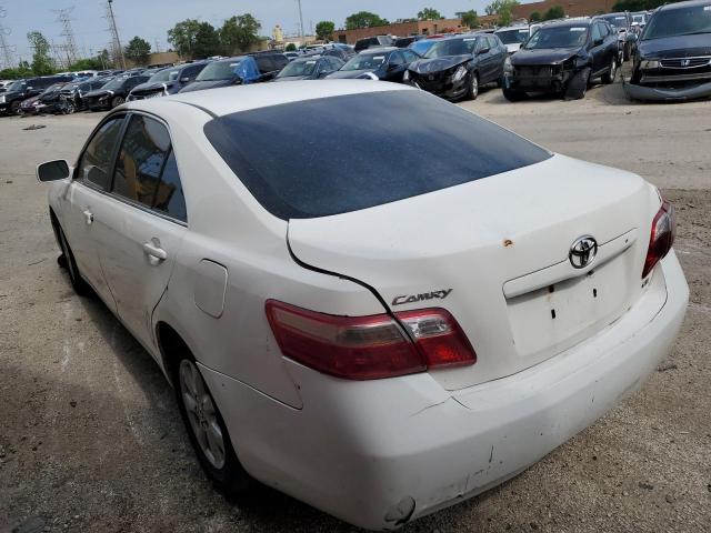 4T1BE46K37U558501 - 2007 TOYOTA CAMRY CE WHITE photo 2