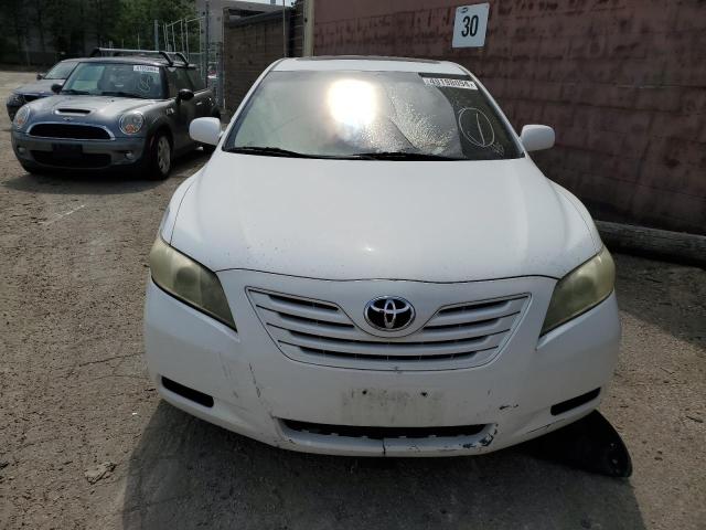 4T1BE46K37U558501 - 2007 TOYOTA CAMRY CE WHITE photo 5