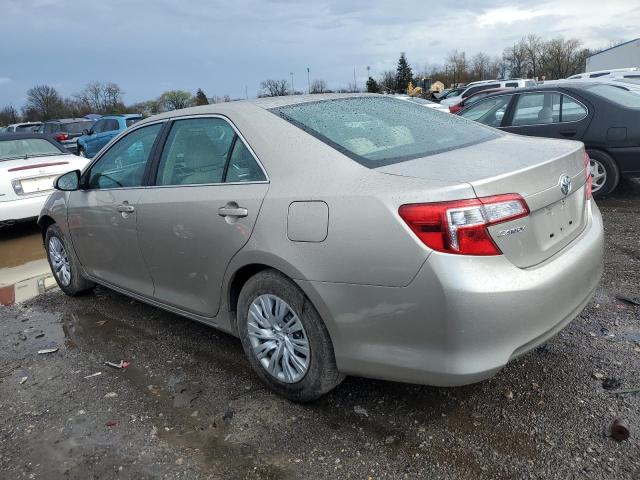 4T4BF1FK2DR296760 - 2013 TOYOTA CAMRY L BEIGE photo 2