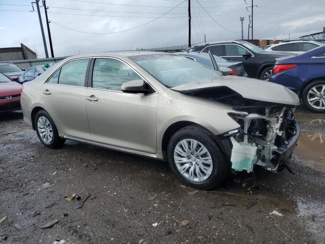 4T4BF1FK2DR296760 - 2013 TOYOTA CAMRY L BEIGE photo 4