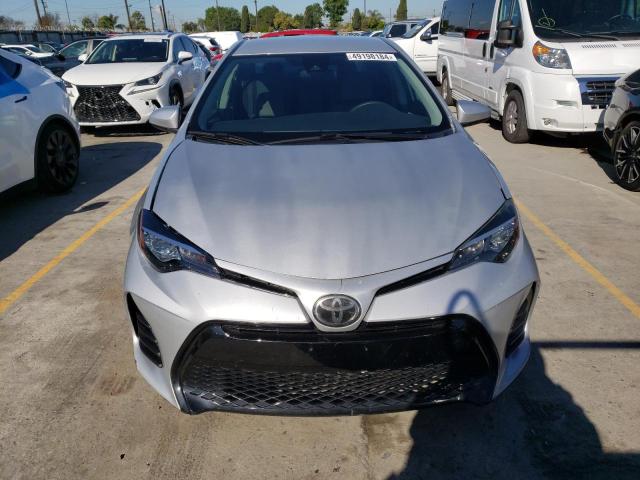 5YFBURHE1KP915739 - 2019 TOYOTA COROLLA L SILVER photo 5