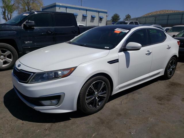 KNAGM4AD6C5020267 - 2012 KIA OPTIMA HYBRID WHITE photo 1