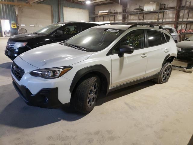 JF2GTHRC4PH309727 - 2023 SUBARU CROSSTREK SPORT WHITE photo 1