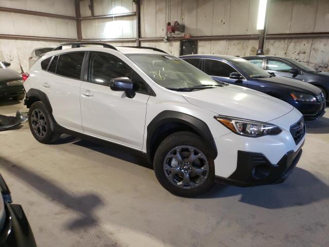 JF2GTHRC4PH309727 - 2023 SUBARU CROSSTREK SPORT WHITE photo 4