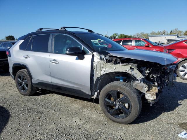 4T3E6RFV5MU059865 - 2021 TOYOTA RAV4 XSE SILVER photo 4