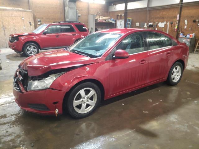 1G1PE5SC6C7365050 - 2012 CHEVROLET CRUZE LT RED photo 1