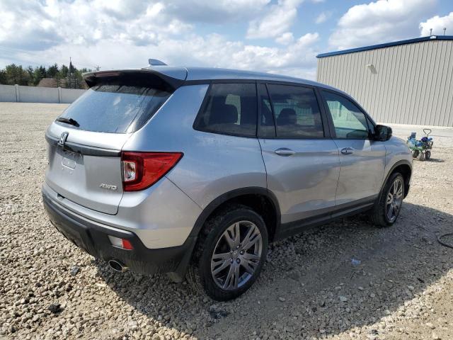 5FNYF8H50KB021788 - 2019 HONDA PASSPORT EXL فضي صورة 3