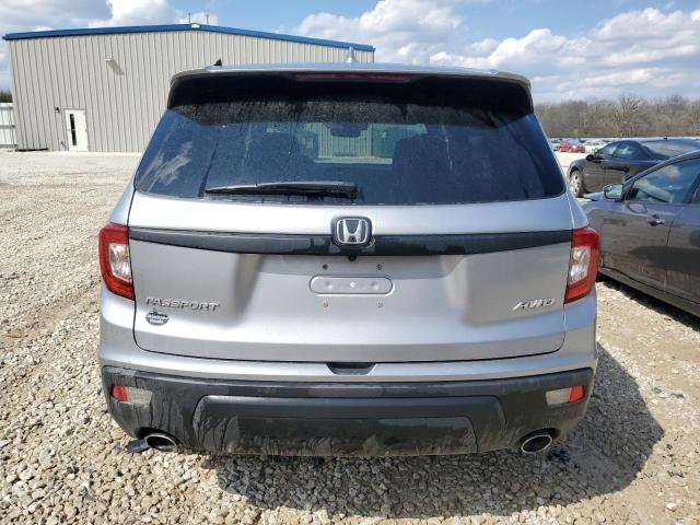 5FNYF8H50KB021788 - 2019 HONDA PASSPORT EXL فضي صورة 6