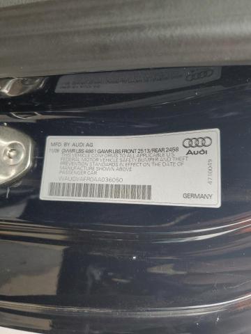 WAUGVAFR0AA036050 - 2010 AUDI S5 PREMIUM PLUS ლურჯი ფოტო 12